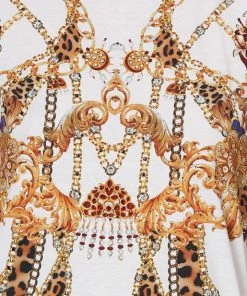 Camilla EBoutique (US) Sale Clothing SLIM FIT ROUND NECK T-SHIRT REIGN SUPREME