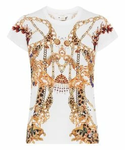 Camilla EBoutique (US) Sale Clothing SLIM FIT ROUND NECK T-SHIRT REIGN SUPREME