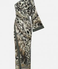 Camilla EBoutique (US) ONE SHOULDER JERSEY DRESS SNOW WHISPERS New To Sale