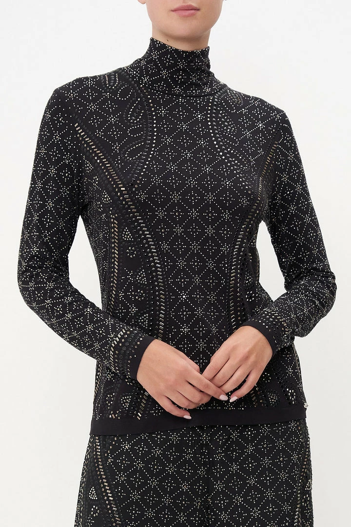 Camilla EBoutique (US) JERSEY TURTLENECK LUXE ESPIRITU