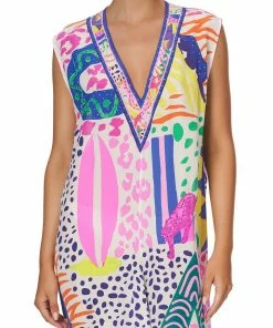 Camilla EBoutique (US) SLEEVELESS DRAPE BACK DRESS BONZA BABE