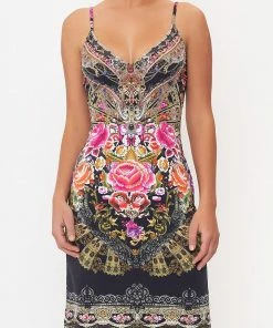 Camilla EBoutique (US) Clothing V NECK SLIP DANCE WITH DUENDE