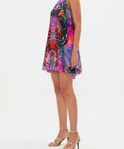 Camilla EBoutique (US) New Arrivals BACK NECK TIE SHORT DRESS INDIRA