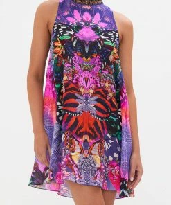 Camilla EBoutique (US) New Arrivals BACK NECK TIE SHORT DRESS INDIRA