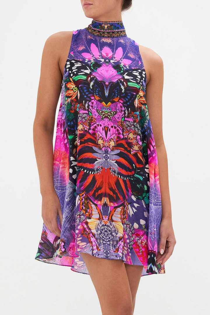 Camilla EBoutique (US) New Arrivals BACK NECK TIE SHORT DRESS INDIRA