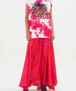 Camilla EBoutique (US) New Arrivals EXTENDED SLEEVE TEE ZEBRA ZONE