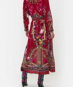 Camilla EBoutique (US) CURVED COLLAR SHIRT DRESS BOHEME BLOOMS