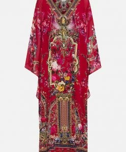 Camilla EBoutique (US) Clothing LONG RAGLAN SLEEVE FLARED KAFTAN BOHEME BLOOMS