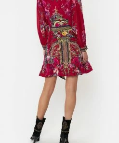 Camilla EBoutique (US) DROP SLEEVE SHIRT DRESS BOHEME BLOOMS Clothing