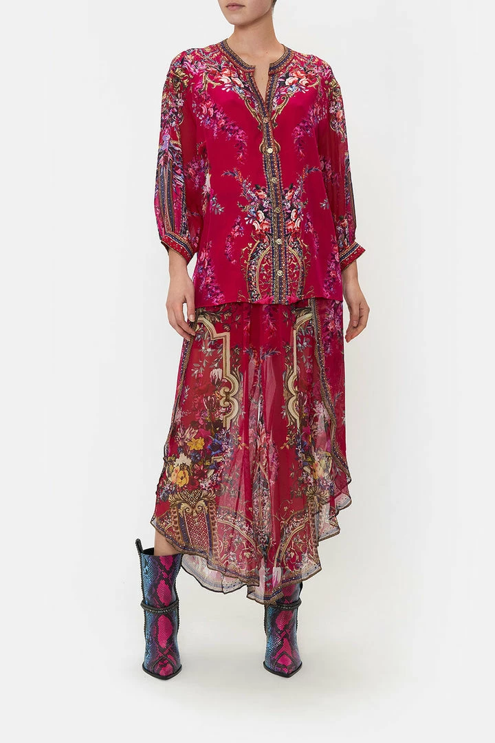 Camilla EBoutique (US) DROPPED SHOULDER BLOUSON SHIRT BOHEME BLOOMS