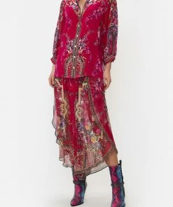 Camilla EBoutique (US) DROPPED SHOULDER BLOUSON SHIRT BOHEME BLOOMS