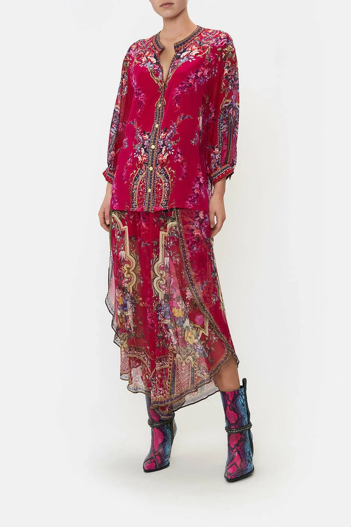 Camilla EBoutique (US) DROPPED SHOULDER BLOUSON SHIRT BOHEME BLOOMS