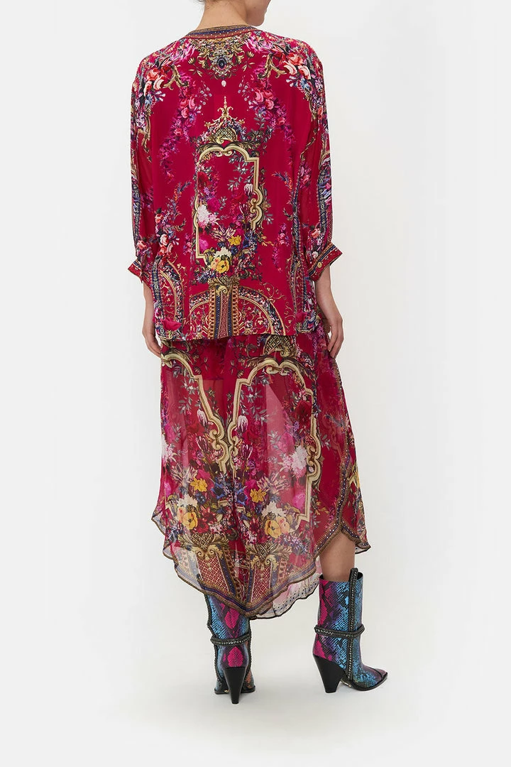 Camilla EBoutique (US) DROPPED SHOULDER BLOUSON SHIRT BOHEME BLOOMS