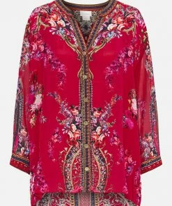 Camilla EBoutique (US) DROPPED SHOULDER BLOUSON SHIRT BOHEME BLOOMS