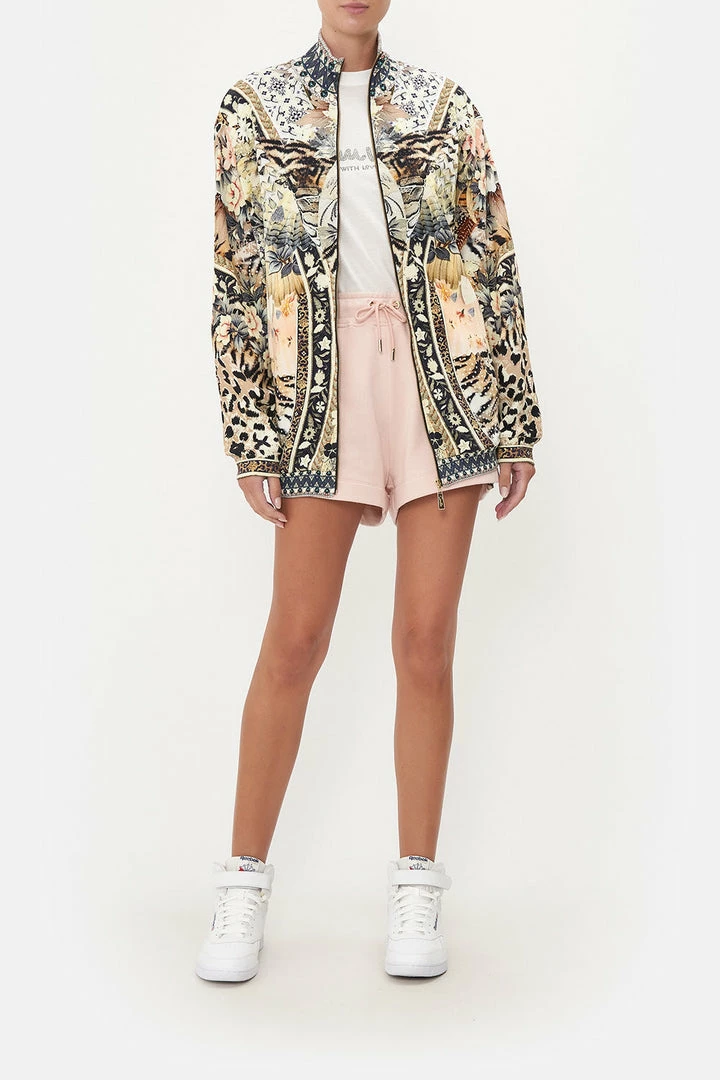 Camilla EBoutique (US) ZIP FRONT SWEAT JACKET MOTO MAIKO