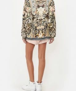 Camilla EBoutique (US) ZIP FRONT SWEAT JACKET MOTO MAIKO