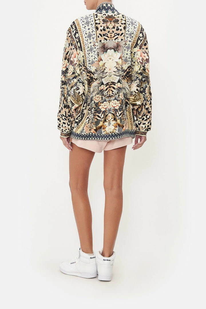 Camilla EBoutique (US) ZIP FRONT SWEAT JACKET MOTO MAIKO