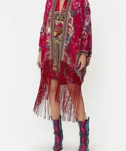 Camilla EBoutique (US) SHORT CAPE BOHEME BLOOMS