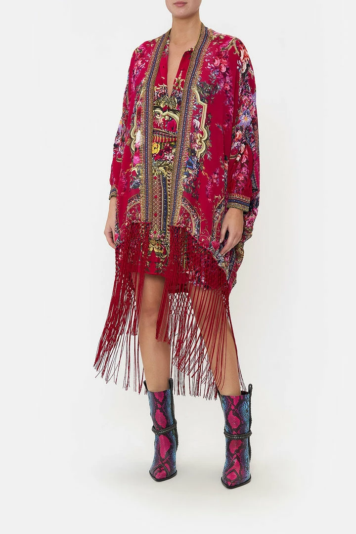 Camilla EBoutique (US) SHORT CAPE BOHEME BLOOMS
