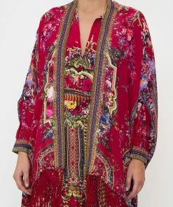 Camilla EBoutique (US) SHORT CAPE BOHEME BLOOMS