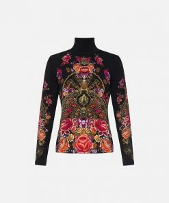 Camilla EBoutique (US) Clothing JERSEY TURTLENECK DANCE WITH DUENDE