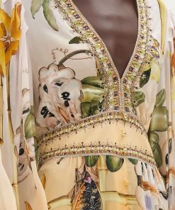 Camilla EBoutique (US) BUTTON FRONT FRILL DRESS ORIGINAL SIN Clothing