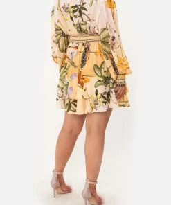 Camilla EBoutique (US) BUTTON FRONT FRILL DRESS ORIGINAL SIN Clothing