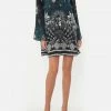 Camilla EBoutique (US) LONG SLEEVE SWING DRESS ANIMAL ANARCHY