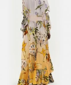 Camilla EBoutique (US) BLOUSON SLEEVE WRAP DRESS ORIGINAL SIN Clothing