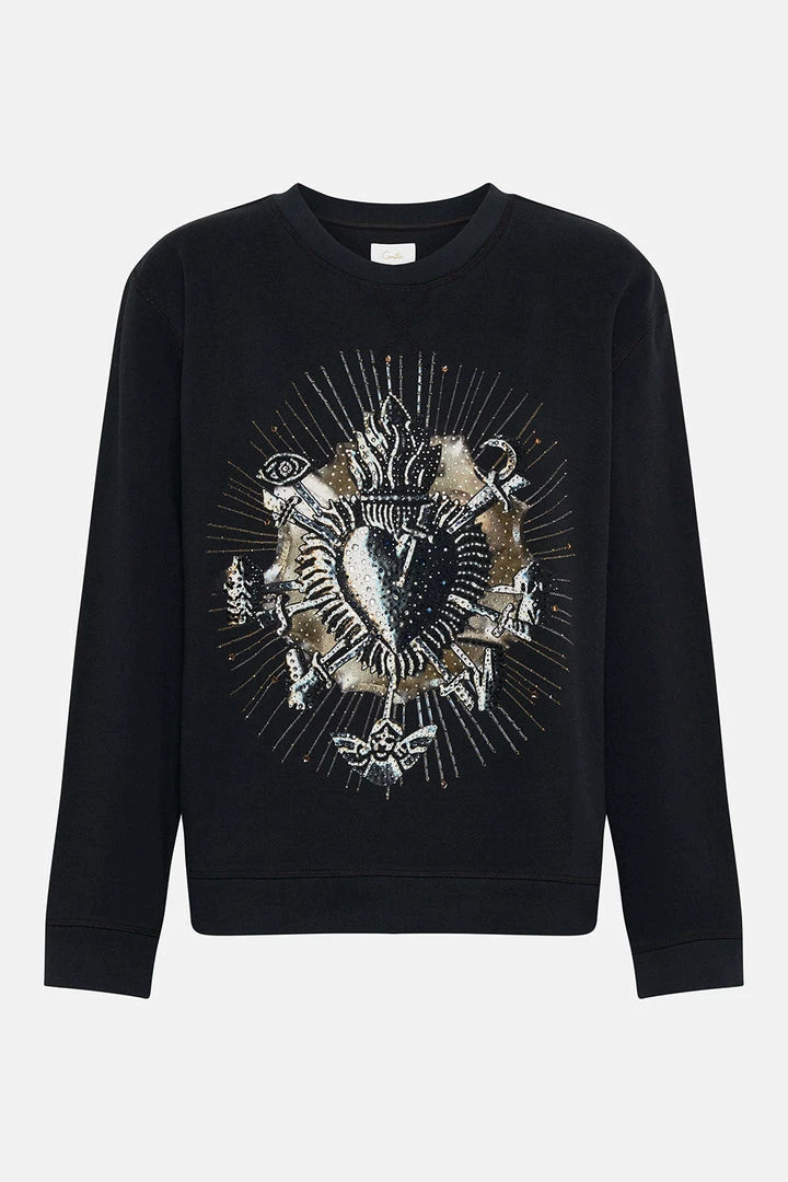 Camilla EBoutique (US) Clothing ROUND NECK SWEATER ORDER OF DISORDER LOUNGE