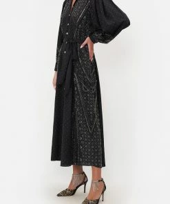 Camilla EBoutique (US) Clothing CURVED COLLAR SHIRT DRESS LUXE ESPIRITU