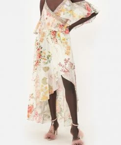 Camilla EBoutique (US) RUFFLE OVERLAYER WRAP DRESS ROMANTIC RITES