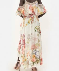 Camilla EBoutique (US) RUFFLE OVERLAYER WRAP DRESS ROMANTIC RITES