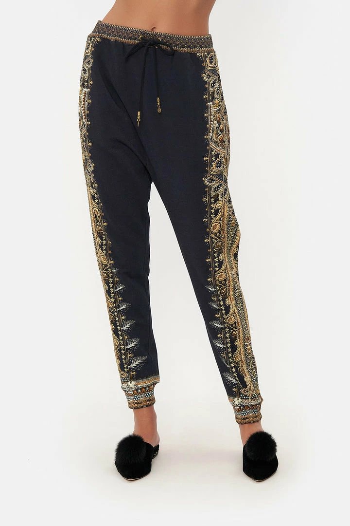 Camilla EBoutique (US) Sale Clothing SIDE PANEL JERSEY PANT ITS ALL OVER TORERO