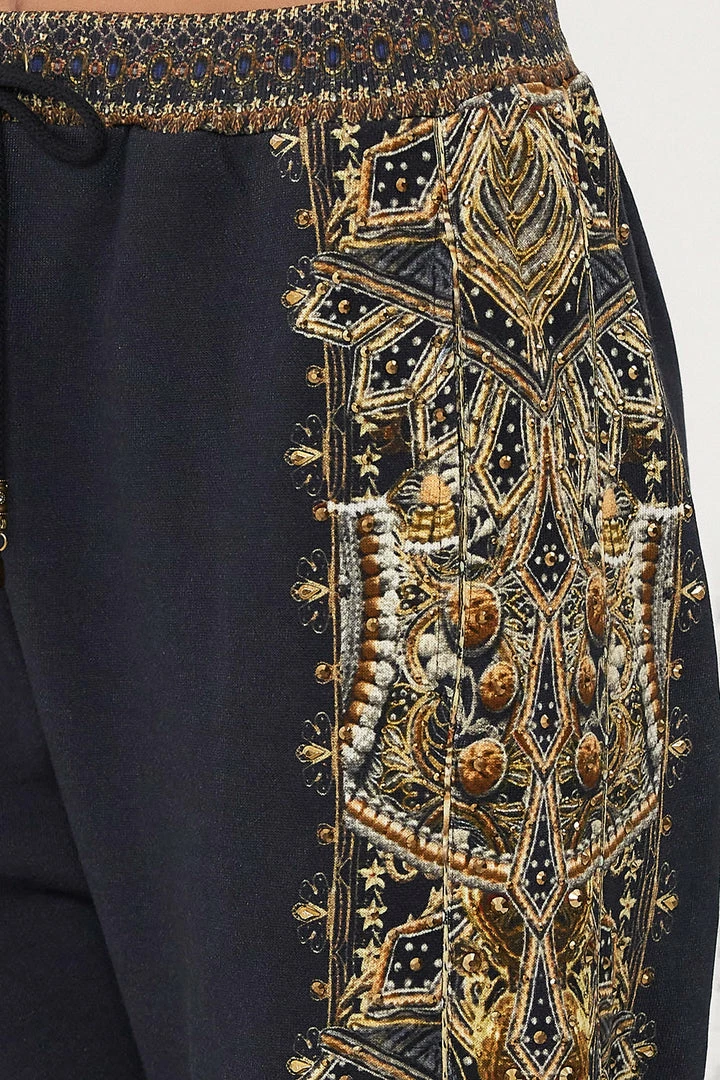 Camilla EBoutique (US) Sale Clothing SIDE PANEL JERSEY PANT ITS ALL OVER TORERO