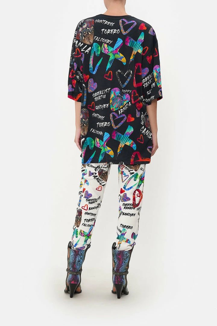 Camilla EBoutique (US) SUPER OVERSIZED TEE TAGGED UP Sale Clothing