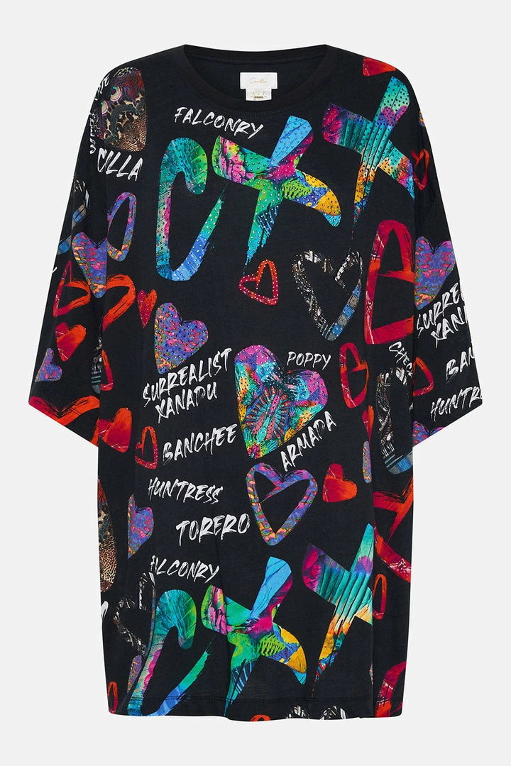 Camilla EBoutique (US) SUPER OVERSIZED TEE TAGGED UP Sale Clothing