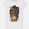 Camilla EBoutique (US) Clothing SLIM FIT ROUND NECK T-SHIRT SURREALIST XANADU