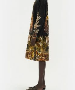 Camilla EBoutique (US) SWEATSHIRT BUTTON DRESS THE QUEENS KING Clothing