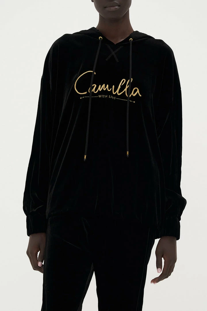 Camilla EBoutique (US) HOODY WITH POCKETS THE QUEENS KING