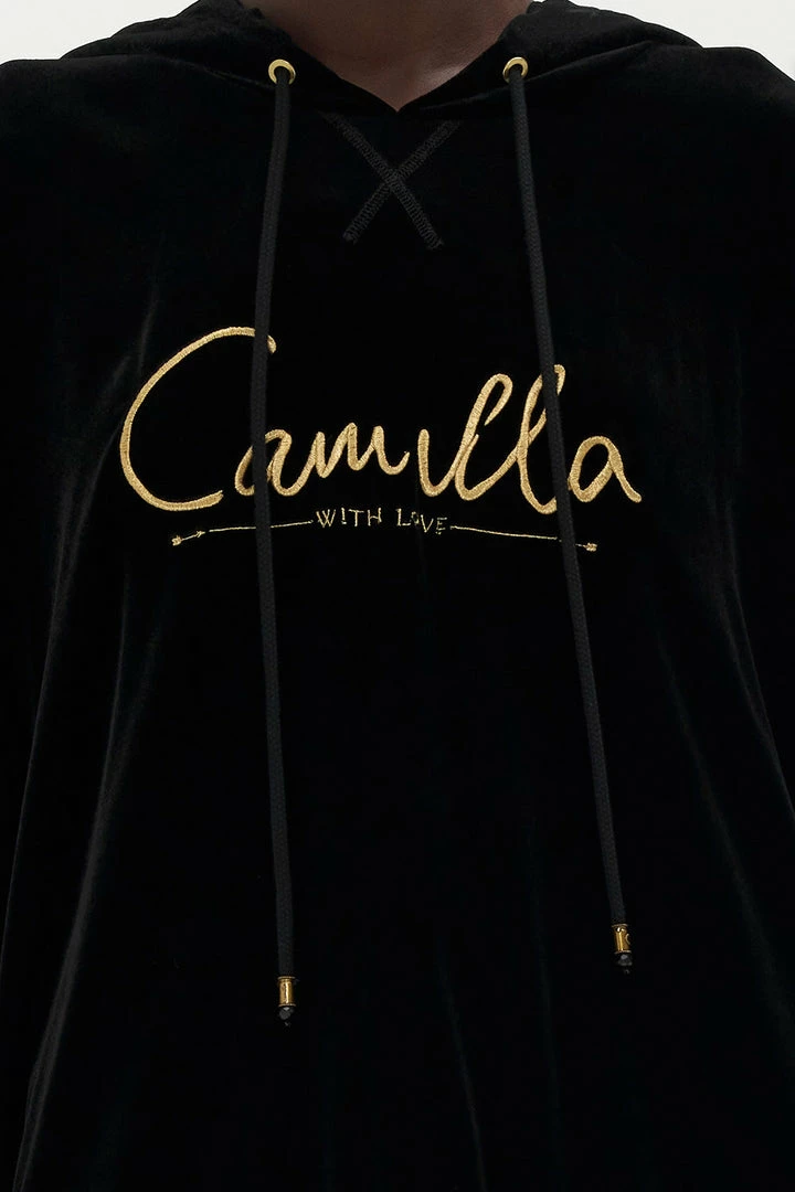 Camilla EBoutique (US) HOODY WITH POCKETS THE QUEENS KING