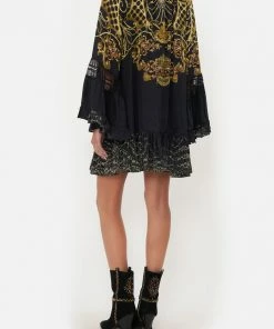 Camilla EBoutique (US) Sale Clothing A LINE FRILL DRESS SHADOWS OF ARMADA