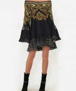 Camilla EBoutique (US) Sale Clothing A LINE FRILL DRESS SHADOWS OF ARMADA