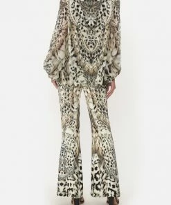 Camilla EBoutique (US) Sale Clothing PANEL SLEEVE BLOUSE SNOW WHISPERS