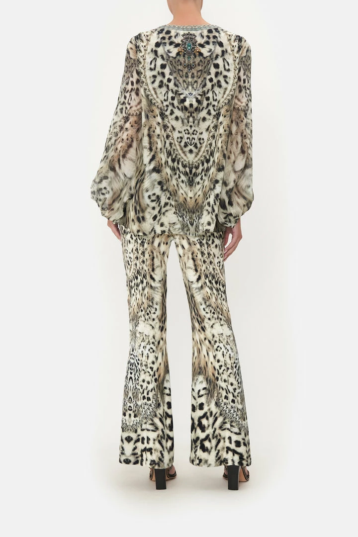 Camilla EBoutique (US) Sale Clothing PANEL SLEEVE BLOUSE SNOW WHISPERS