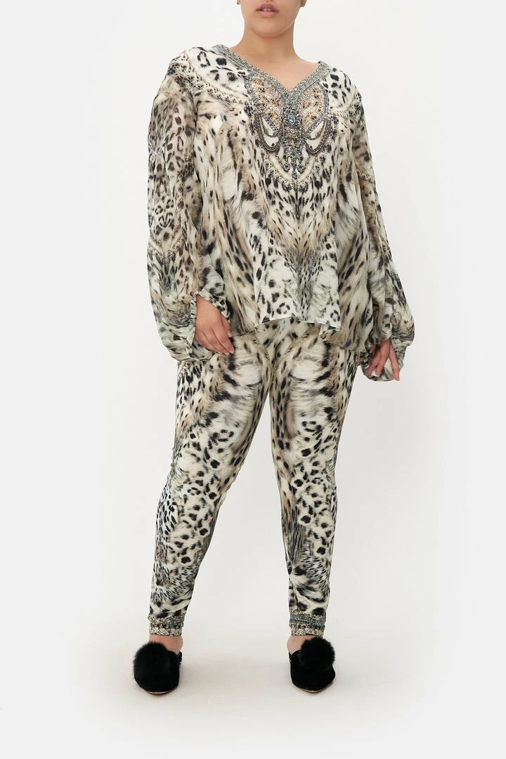 Camilla EBoutique (US) Sale Clothing PANEL SLEEVE BLOUSE SNOW WHISPERS