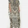 Camilla EBoutique (US) ROUND NECK KAFTAN SNOW WHISPERS
