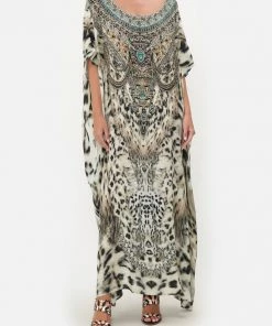 Camilla EBoutique (US) ROUND NECK KAFTAN SNOW WHISPERS