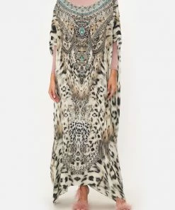 Camilla EBoutique (US) ROUND NECK KAFTAN SNOW WHISPERS