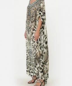 Camilla EBoutique (US) ROUND NECK KAFTAN SNOW WHISPERS